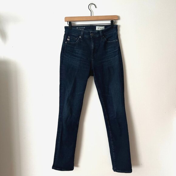 AG Adriano Goldschmied Mari High Rise Slim Straight Jeans Women's Size 26 - Picture 1 of 9